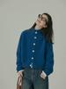 Women's Cozy Korean Style Wool Knit Cardigan - Autumn/Winter Outerwear