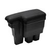 CRAFT WORKS Jimny Armrest Console Box Center Console Storage JB64/JB74 (Silver Stitch, Jimny/Jimny Sierra)