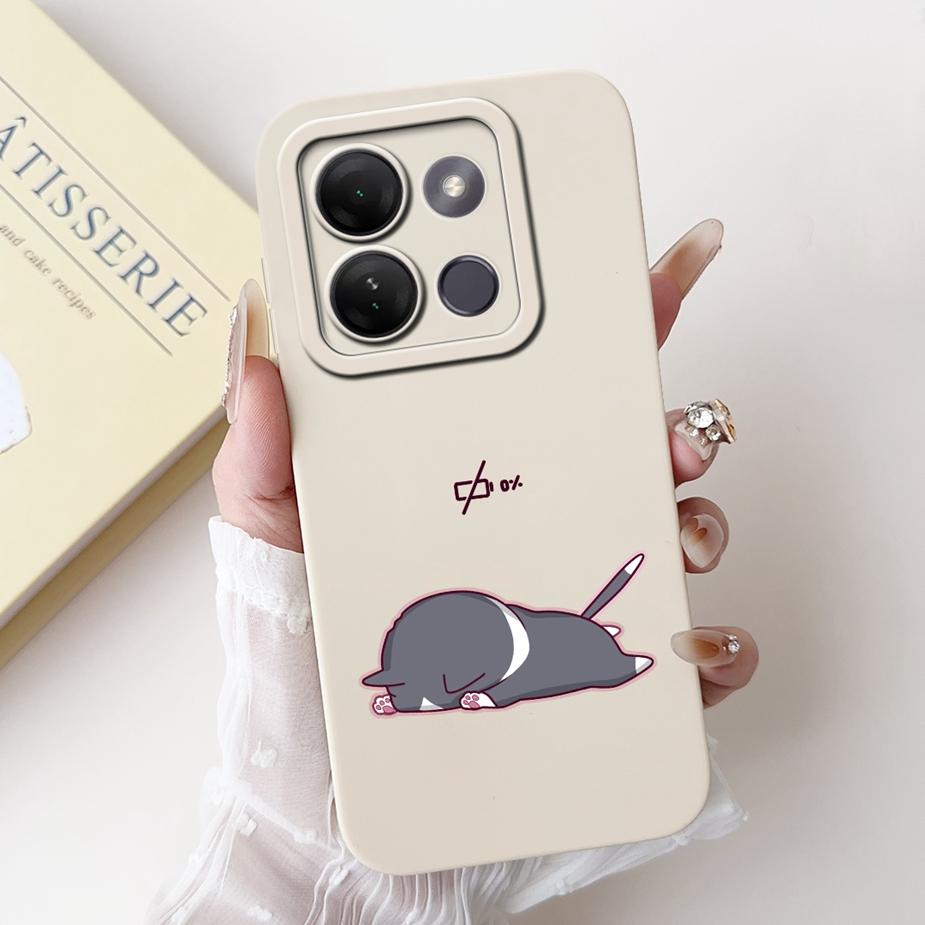 For Infinix Smart 7 HD Case X6516 Cute Funny Cartoon Cover Shockproof Phone Case For Infinix Smart 7 Plus Smart7 X6515 Soft Bags