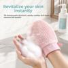 Massage Texture Dead Skin Scrub Gloves Deep Cleaning Body Exfoliating Mitt  Bathing