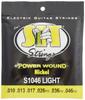 SIT STRINGS Electric Guitar Strings PowerWound Light 2 Set Pack S1046TP .010-.046 []