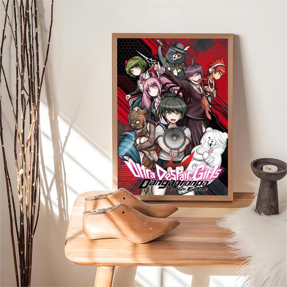 Anime Game Danganronpa Classic Vintage Posters Vintage Room Home Bar Cafe Decor Nordic Home Decor