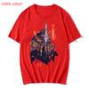 Genshin Impact Printing Tshirts Xiao Venti Print Tee Shirts Hu Tao Zhong Li Graphic T-shirt Kaedehara Kazuha Raiden Shogun Tees