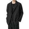 Men's DK Korean Style Casual Suit Jacket - Trendy, All-Match, Handsome Design for Spring and Autumn