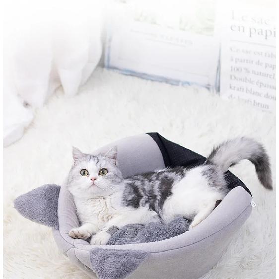 Nuovo comfort per il sonno profondo in inverno Letto per gatti Piccolo tappetino Cestino Prodotti per cani di piccola taglia Tenda per animali domestici Accogliente grotta Nido per interni Cama Gato