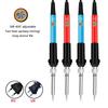 Soldering Iron Kit 60W Ceramic Heater 14 in1 Soldering Tool 200 to 450°C AdjustableTin Welding Machine with Tips Solder Wire