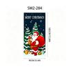 Santa Claus Christmas Hanging Cloth Background Decoration