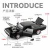 CVT3  1:24 Dodge Charger 1970 Hellcat Viper Supercar Alloy Metal Diecast Model Car Home Decoration Desktop Display Ornaments Bitrhday