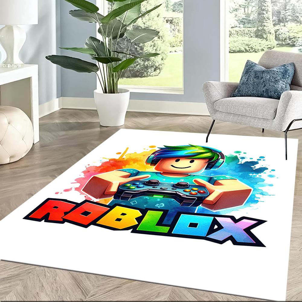 Roblox Square Rugs Are a Great Choice for Living Rooms, Bedrooms, Home Décor, and As Gifts