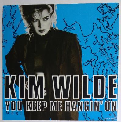 7inch Record KIM WILDE - You Keep Me Hangin' On MCA53024 MCA Records 1987 Canada Dance & Electronica Used