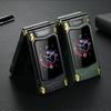 YEEMI M7+ LTE 4G Full netcom 2.8inches Screen Dual SIM Mobile Phone 8W Camera Bluetooth FM Radio Video Player Flip Phone 2300mAh