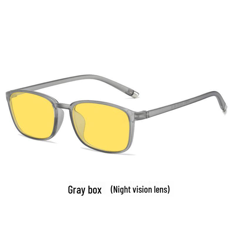 Y8011 Night Vision Anti-Blue Light Glasses with Unisex Flat Lenses for Mobile, Computer, and Gaming Eye Protection