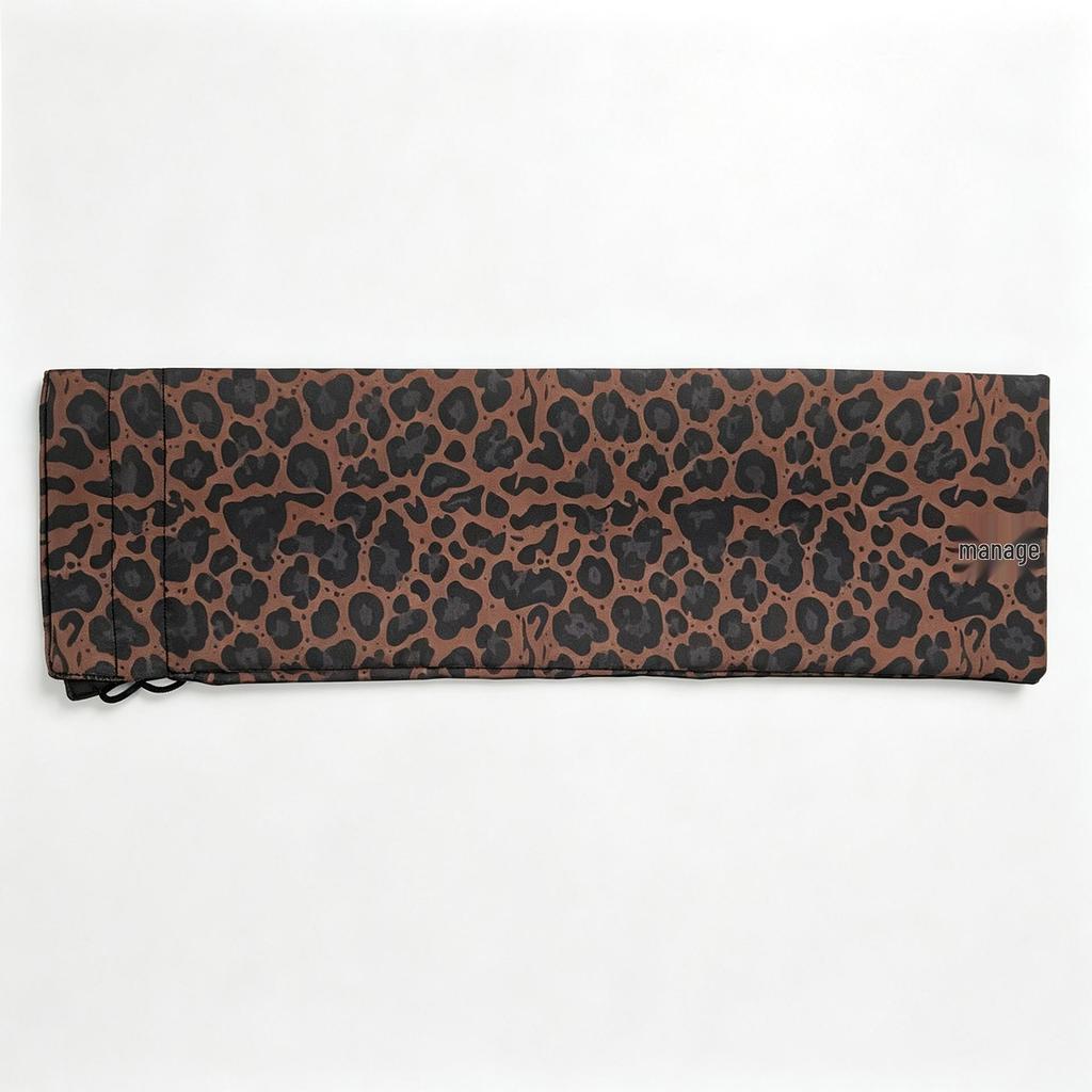 American Mahjong Rack Set with 17.5" Push Ruler and Storage Bag