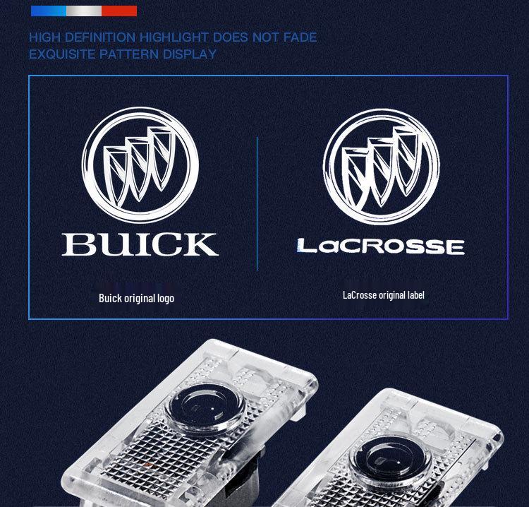 Door Light Projector Laser for Buick LaCrosse, Regal GS, Envision - Ambient Light Upgrade