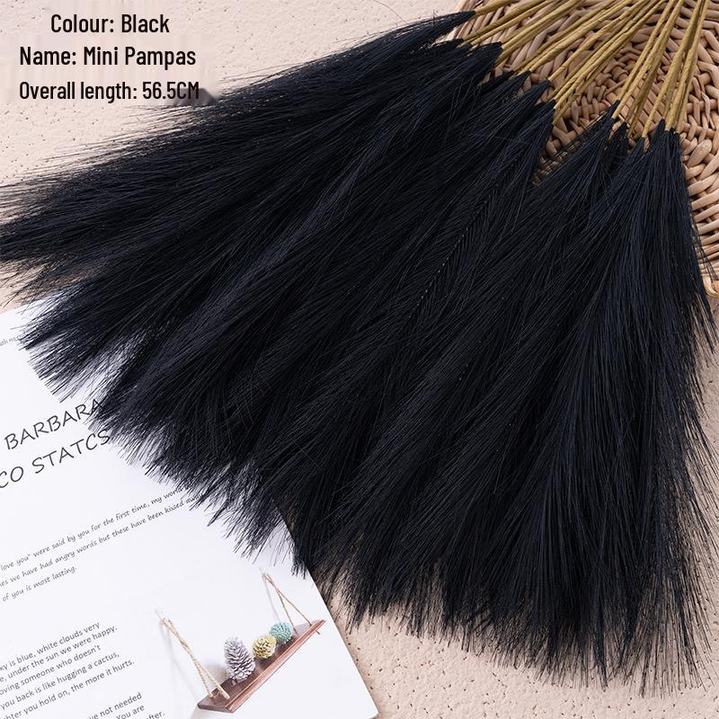 Mini Pampas Grass Wedding Artificial Flowers for Home Decor