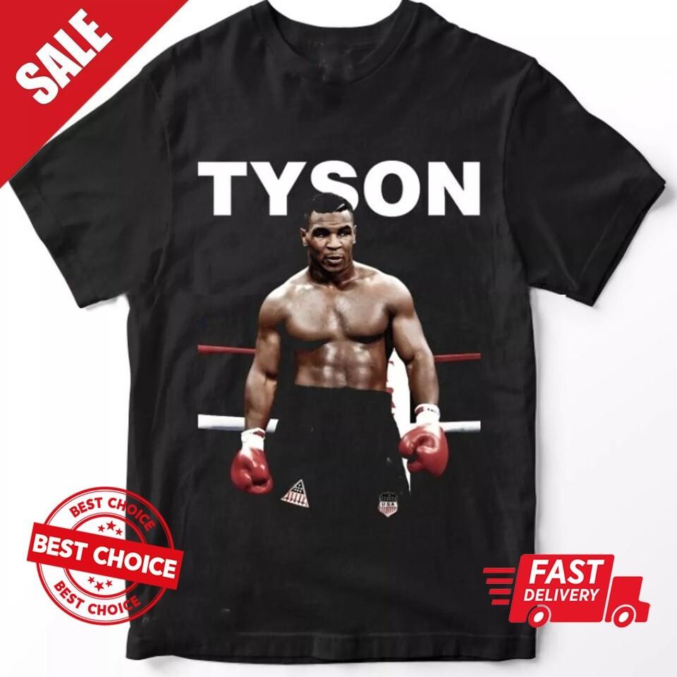 Mike TYSON Legend Boxing Graphic Shirt S-3XL Q4533 L