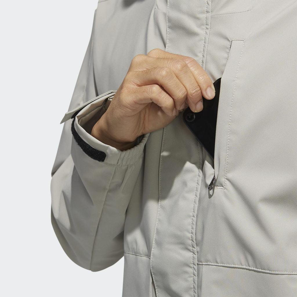 Adidas Sport Performance Windbreaker Jacket Men Outerwear Light-Grey EH3743