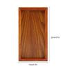 Rectangle Wooden Tea Tray Serving Table Plate Snacks Food Storage Dish for Hotel Home
