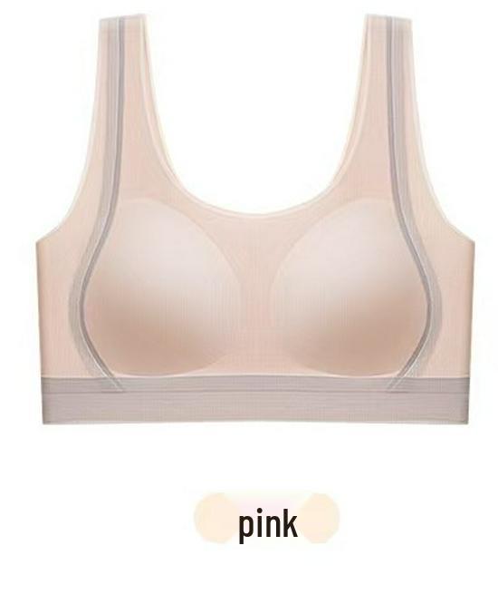 525 Nová dívčí tílka se širokými ramínky: Prodyšné, Pohodlné 2v1 Sportovní Spodní Prádlo pro Období Růstu