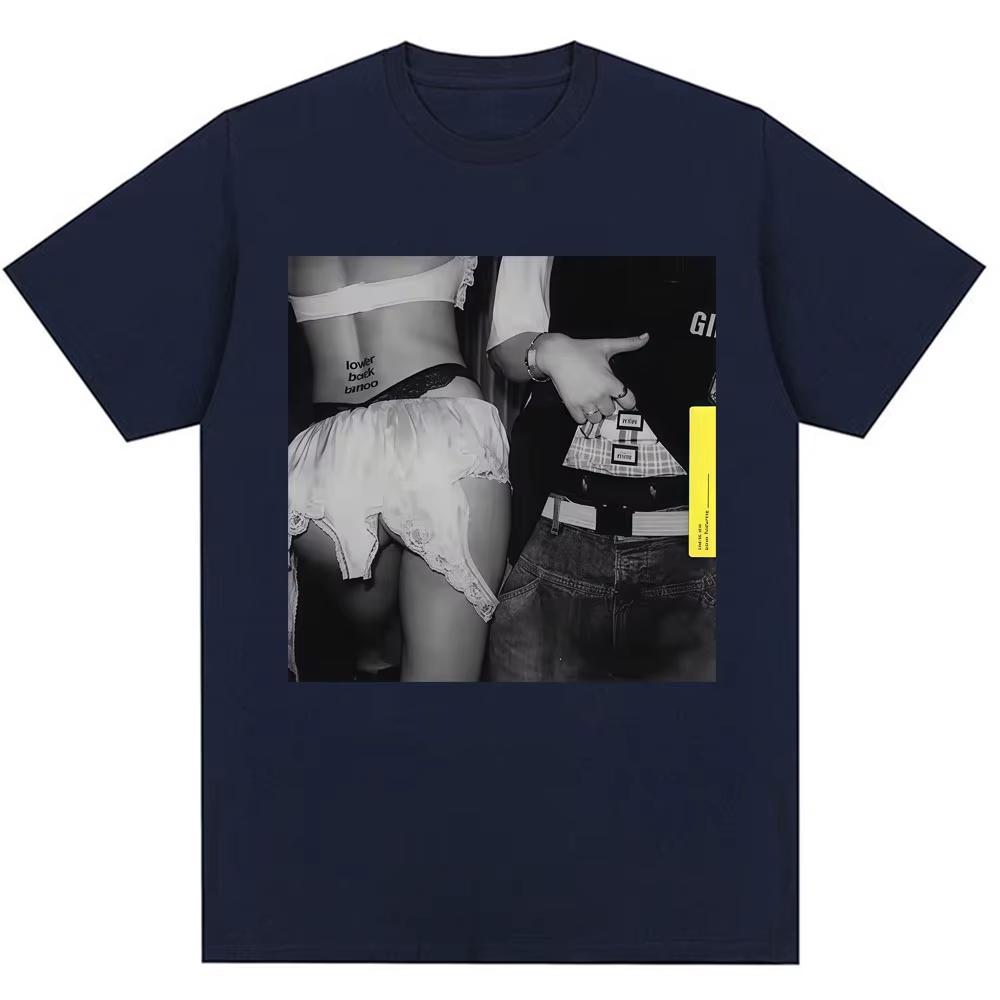 Charli XcX Billie Brat Summer Song T-Shirt 2026 Fashion Vintage Charli Likes Boys T-Shirts Y2K Men Women Hip-hop T-shirt Cotton Gothic Round T-shirt