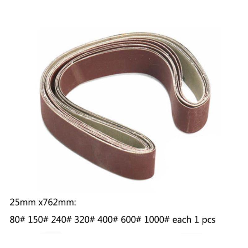 Sanding Belts/Disc Sanding Polishing Paper 40-1000 Grit Assortment Metal Grinding Aluminium Bands Polisher Oxide Sander