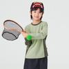 Boys' Waffle Patchwork Color Block Long Sleeve T-Shirt