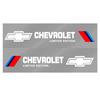 Car Body Decoration Stickers Door Personalized Sporty 3D Stickers for Chevrolet Colorado Cruze Spark Captiva Malibu Trax Aveo Camaro