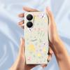 For Xiaomi Redmi Turbo 4 5G/Poco X7 Pro 5G Case Small Flowers Pattern Printing Straight Edge TPU Phone Back Cover