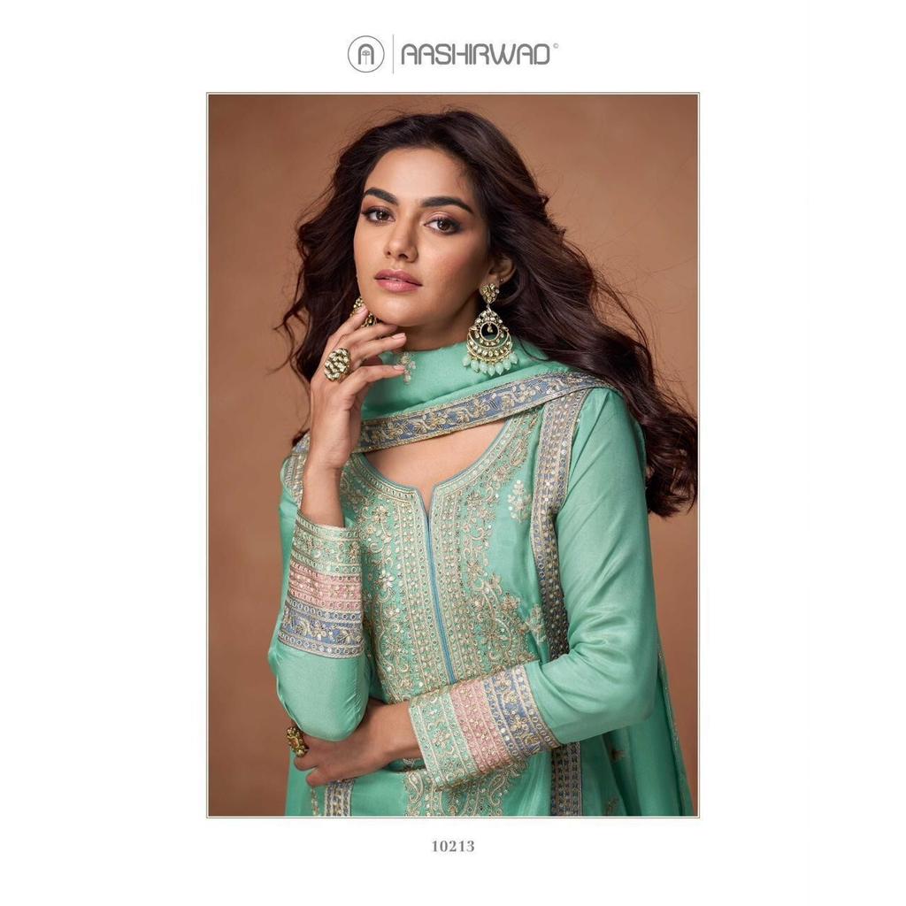 Suknia Salwar Kameez na wesele, projektancka, pakistańska, etniczna, top, spodnie palazzo, DAM-5987