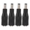 4ks DC 6.0x4.4 Samice na 5.5x2.1mm Samec Adaptér Napájecí adaptér pro notebook DC Měnič napětí