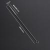 304 Stainless Steel & Nylon Straw Brush - Silicone Brush for Cleaning Children's Bottles & Medical Equipment