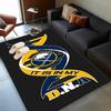 Buffalo Hockey Emblem Area Rug Suitable for Indoor And Outdoor,Carpets for Kitchens, Homes, Offices, Living Rooms,Home Decor,Christmas Gift