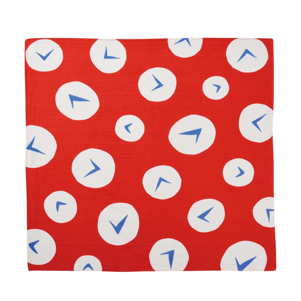 Marushin Doraemon Furoshiki Time Made in Japan with Senshu Storage Made with Recycled Product 2905001700 (Wrapping Cloth), 70x70cm, "I'm Doraemon"