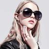 2024 Large Frame Hollow Four-Leaf Clover Sunglasses for Women - Perfect for Street Photography and Trendy Style.