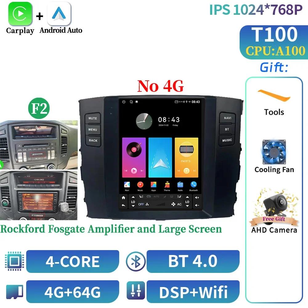 9.7" For Mitsubishi Pajero 4 V80 V90 2006-2014 Car Radio Navigation For Car Multimedia Video Player Navigation 4G Android Screen