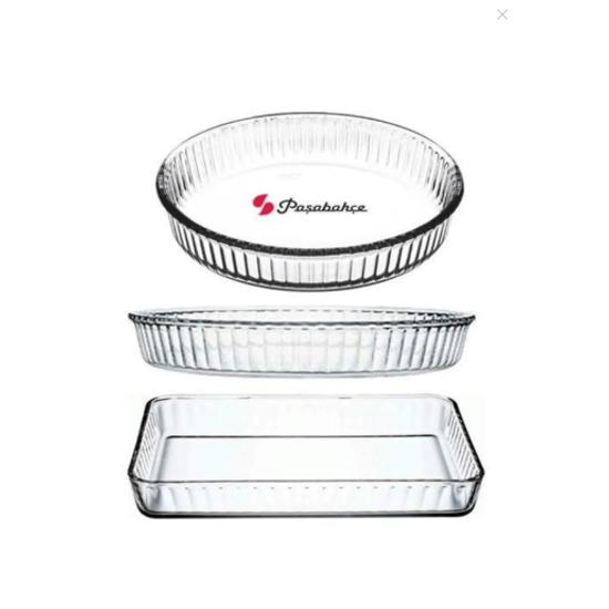 

Противень из 3-х предметов из пирекса