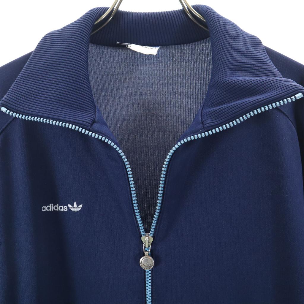 adidas 70s Vintage West German tag made by Descente Trefoil logo Track jacket Men's Used
