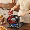 Wok en Fer Fin Chui Da Huang 30cm Sans Revêtement
