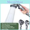 Abs Handheld Shower Head With 3 Adjustable Modes And Pressure Filter