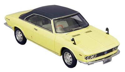 ENIF Mazda Luce Rotary Coupe 1969 Moonlight Top Produkt ukończony 1/43 Żółty/Skóra