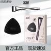 Makeup Sponge Set Foundation Brush Black Pineapple Powder Puff Wet Dry Use Flawless Base