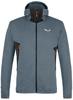 Jacket Salewa Lavaredo Hemp Hooded Jacket Men Men Java Blue
