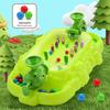 Children's Pinball Double Shooting Game Machine - Elastic Toy for Concentration Training