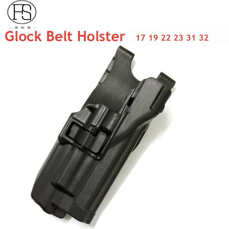 + Tactical LV3 + G17 Hüftholster mit Licht + Field Glock Hüftholster mit Licht LV3 für die rechte Hand