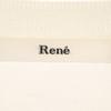 Rene made in Japan Long sleeve long knit cardigan 38 off white Women Used