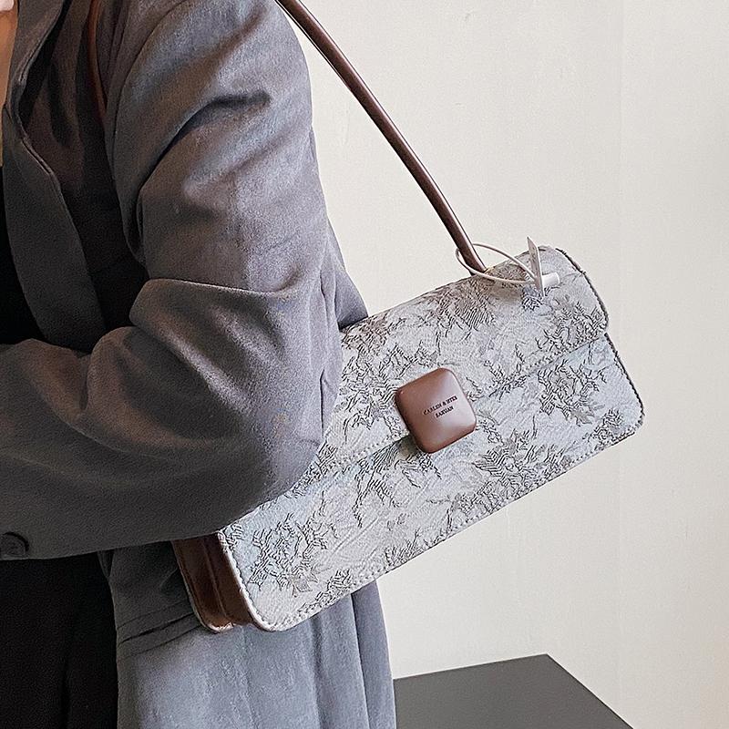 Luksusowa Designerska Damska Torba Retro Żakardowe Torby Podpachowe na Ramię Elegancka Modna Damska Torebka na Wszystko na Imprezę