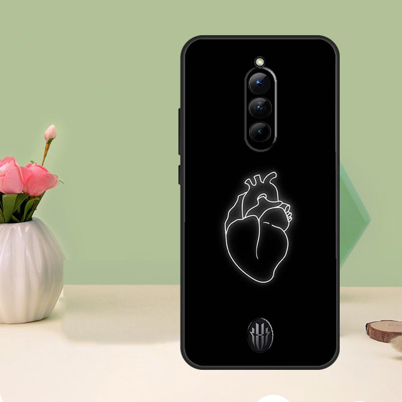 PNL QLF Rapper Singer Case For Nubia Red Magic 10 8 9 Pro Plus 6 7 6S 7S Pro 6R 5G RedMagic 8S 9S Pro Plus Cover