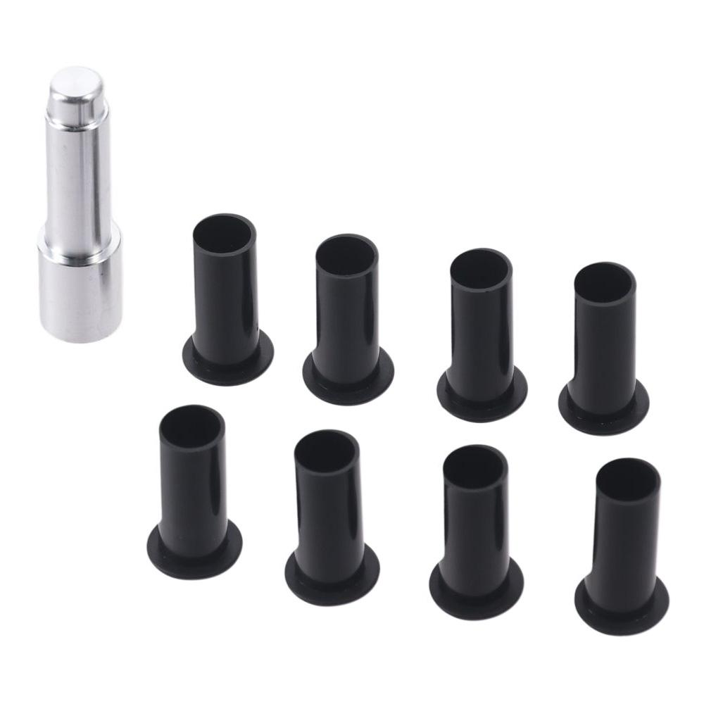

9 шт. Чорні втулки дверних петель Залізні деталі дверних петель для Jeep Wrangler
