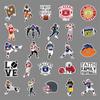 50 Rugby Doodle Personalisiert Sport Kreativ Guka DIY Skateboard Wasserbecher Koffer Aufkleber Wasserdicht