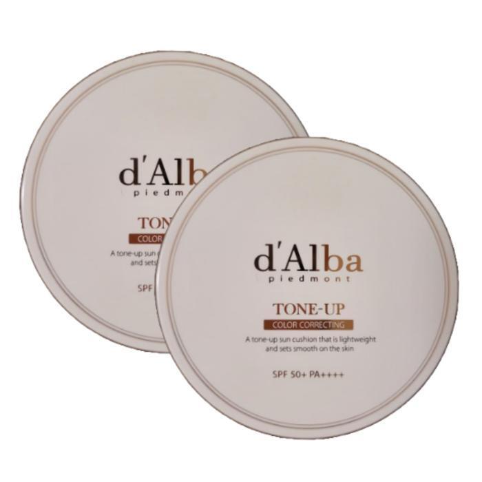 d Alba Vegan Tone-Up Sun Cushion 15g (SPF50+) 2ea /sj (19774197)